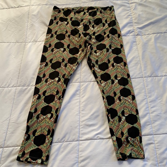 Disney Pants - LuLaRoe Disney Minnie Mouse Tall and Curvy Leggings